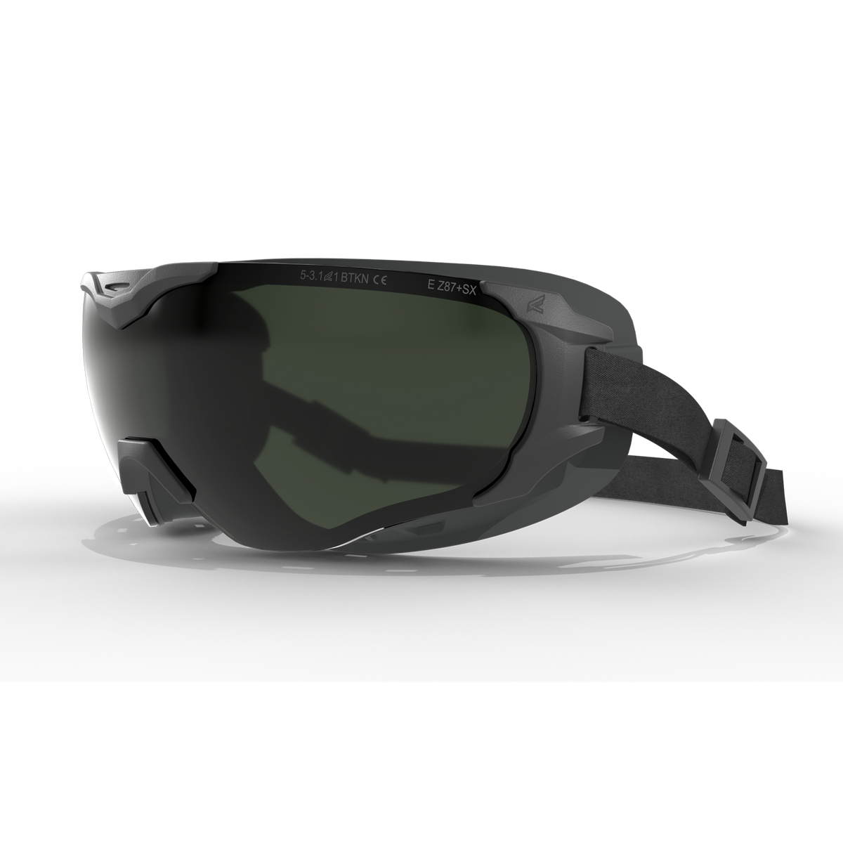 Edge Tactical Super 64 OTG Ballistic Safety Glasses, G-15 Vapor Shield Lens