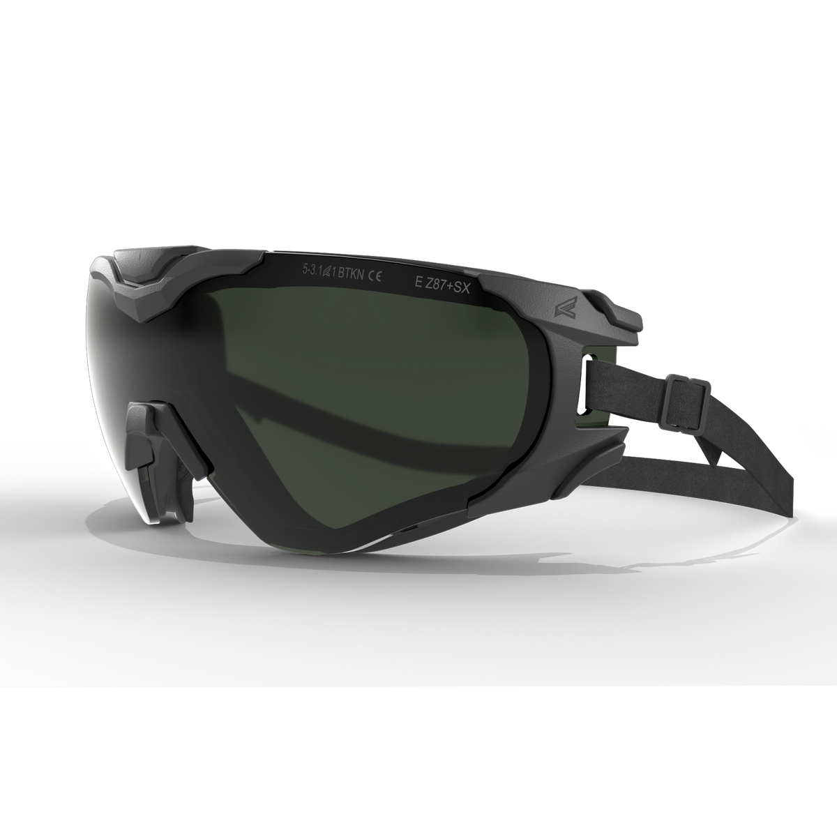 Edge Tactical Super 64 Ballistic Safety Glasses, G-15 Vapor Shield Lens