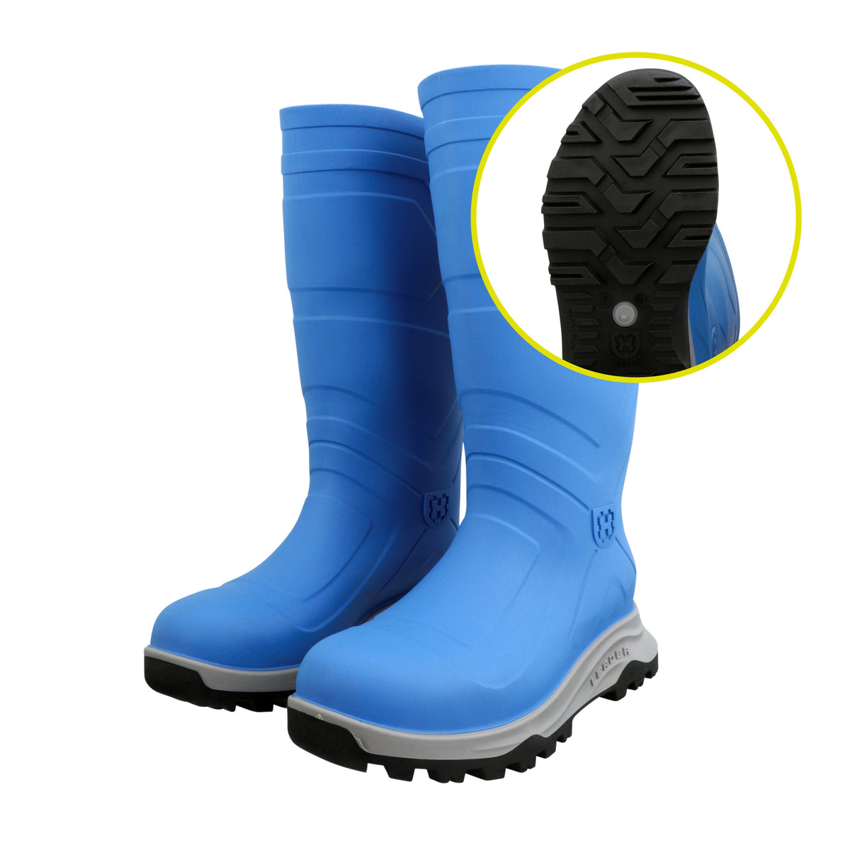Heartland SE Leader 16" Steel Toe Boot, Blue/Grey