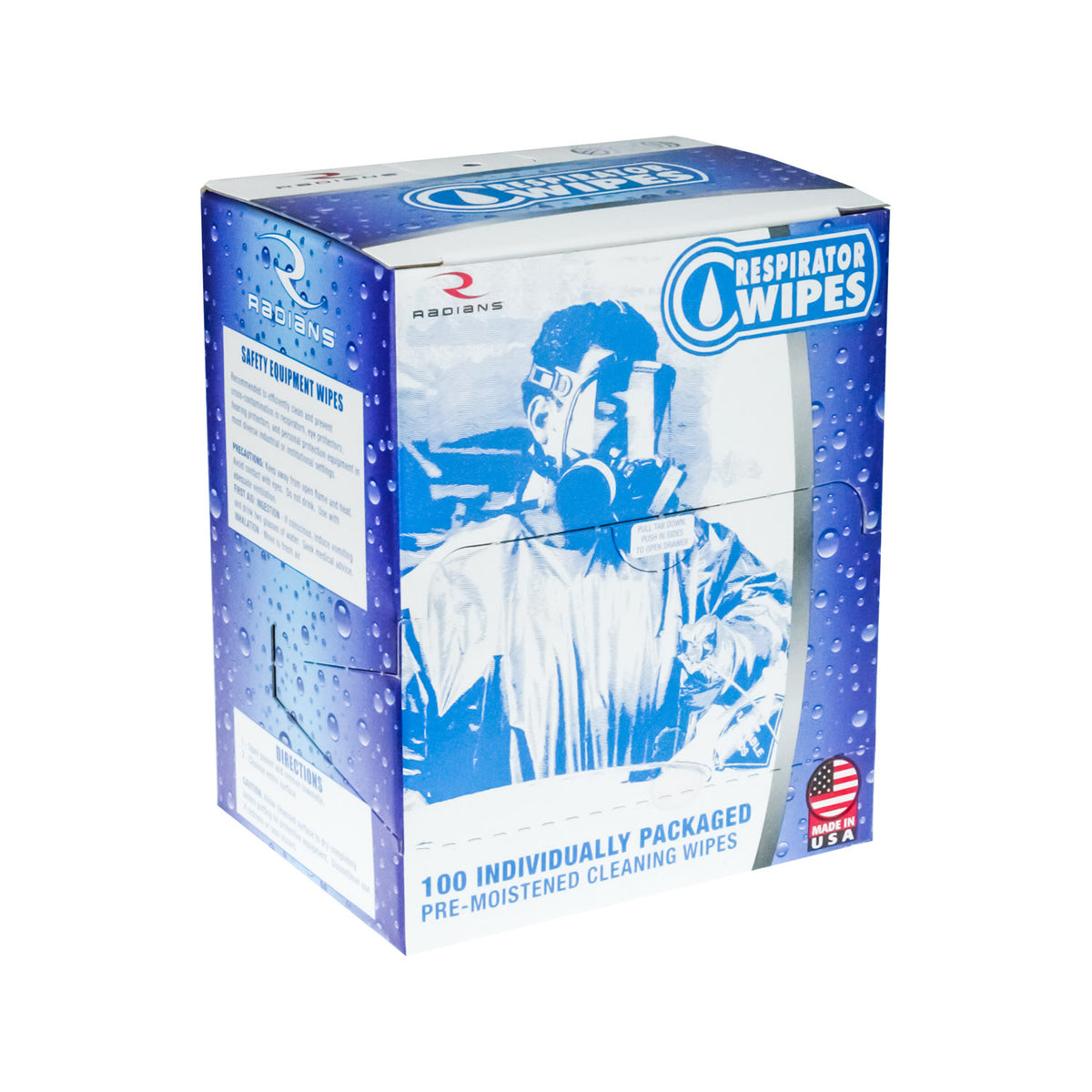 Radians RW-100 Respirator Cleaning Wipes